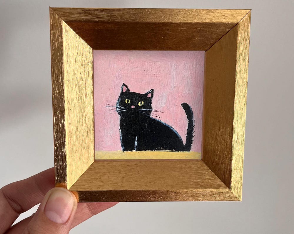 Example - Animal Oil Painting - Dog